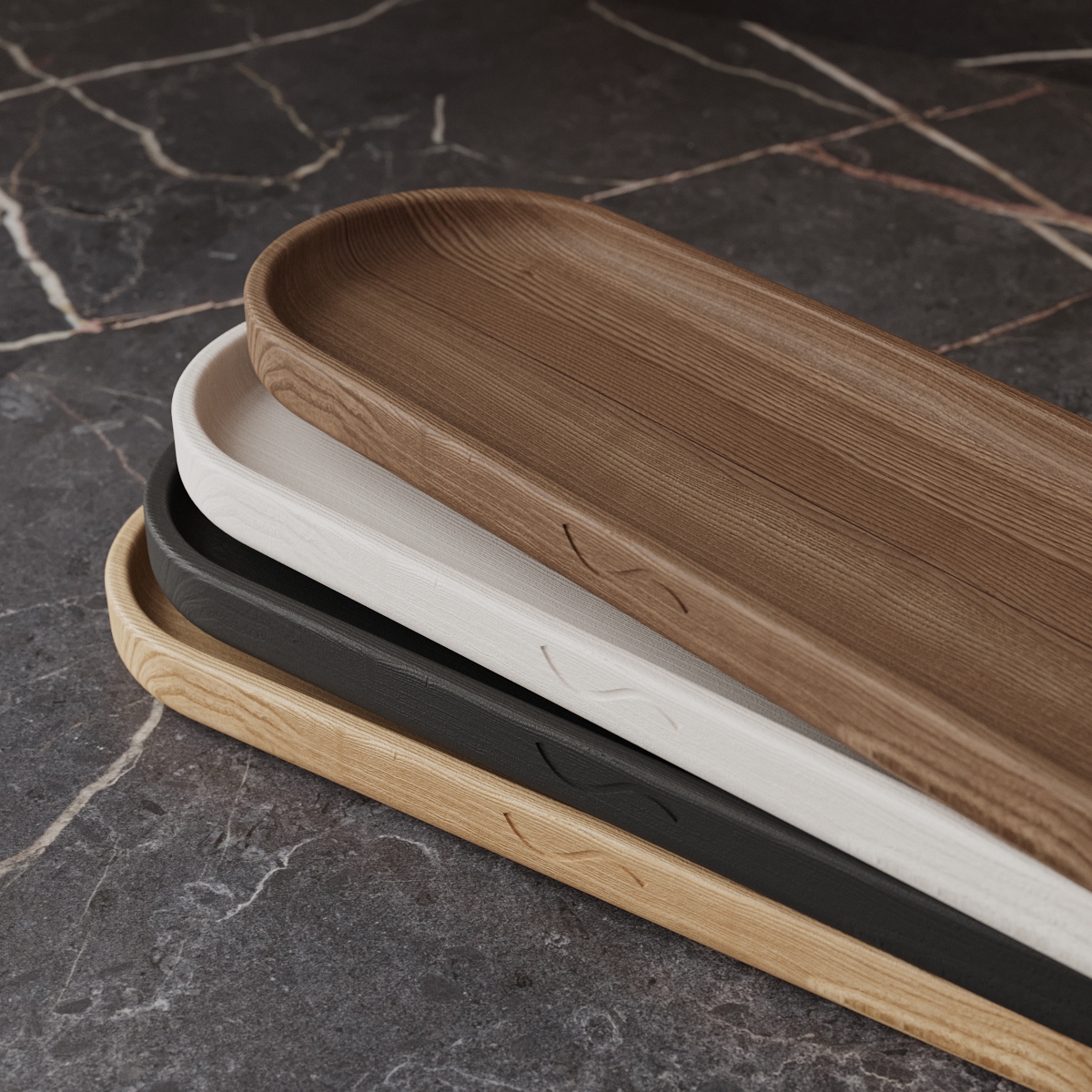 Поднос_Astrid_M_Group_White