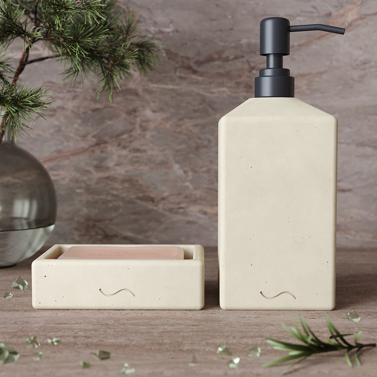 Emily_Dispenser_SoapDish_Ivory_B_m1