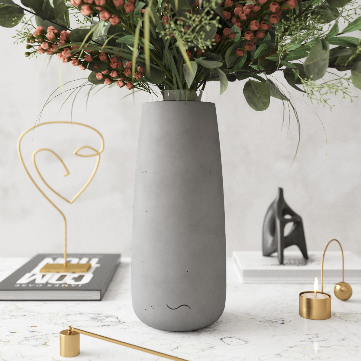 Sophia_Vase_M1_Gray