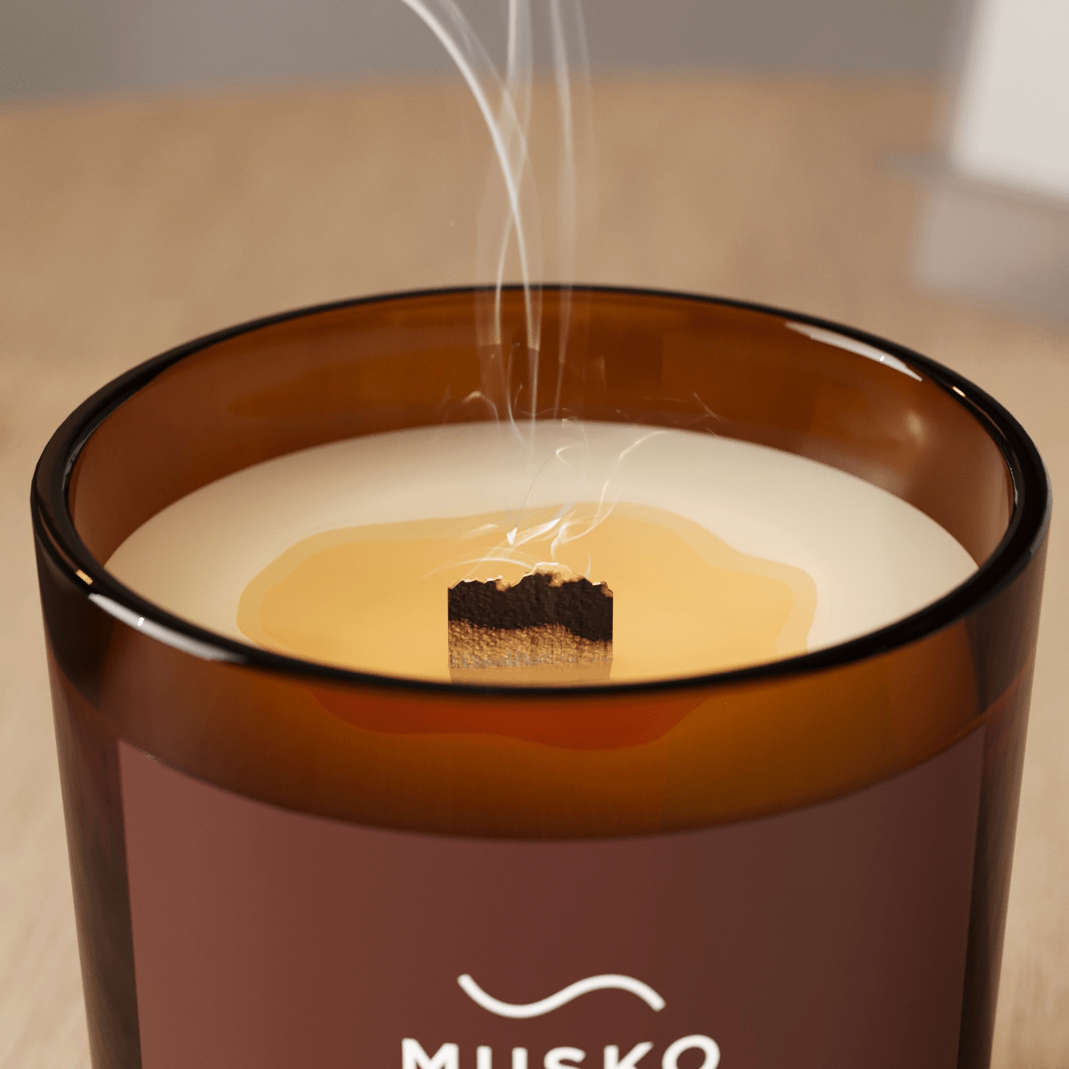 Фитиль деревянный